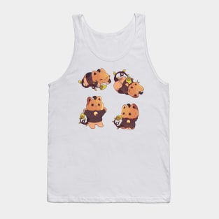 Pumpkin Kitty Tank Top